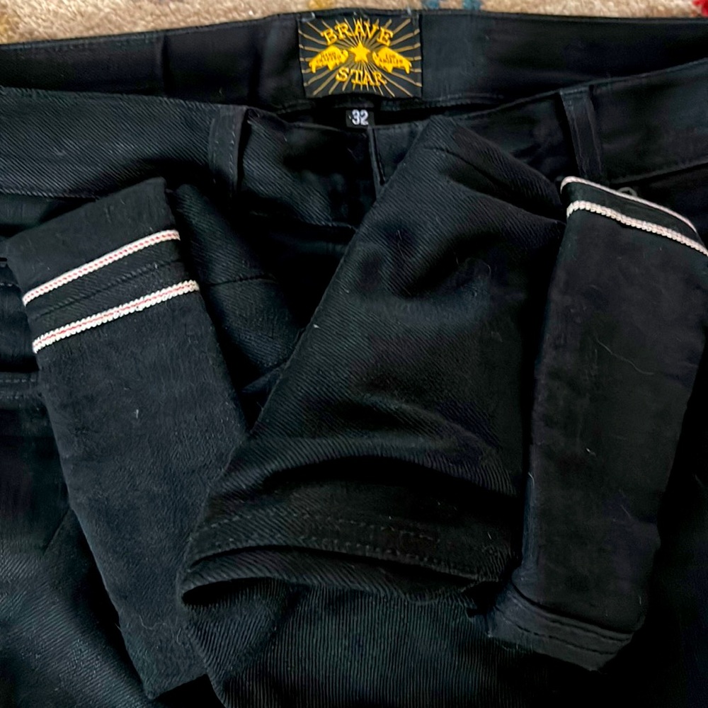 Brave Star Black Selvage Denim